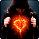 Fire Heart Live Wallpaper aplikacja