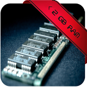 < 2 GB RAM Memory Booster أيقونة