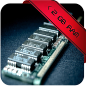 < 2 GB RAM Booster Zeichen