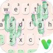 ”Cartoon Cute Cactus Free Theme