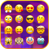 Teclado Emoji  - Teclado Emoji, Gif, Tema, Adesivo