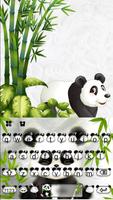 Cute Panda Baby Free Theme Affiche