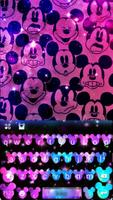 Galaxy Cutie Mickey Free Emoji Theme-poster