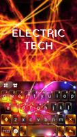 Colorful Tech Electric Theme الملصق