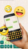 New ViVi Keyboard Emoji Theme for Chats capture d'écran 1