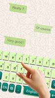 New ViVi Keyboard Emoji Theme for Chats capture d'écran 2