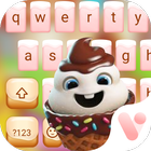 Cookie Jam ViVi Emoji Keyboard Theme आइकन