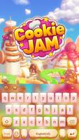 Cookie Jam ViVi Emoji Keyboard Theme ภาพหน้าจอ 2