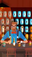 BrewTown ViVi Emoji Keyboard Theme Poster