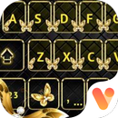 Gold Butterfly Vivi Keyboard APK