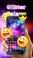 Glitter Galaxy Free Keyboard تصوير الشاشة 2