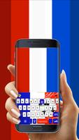 Great France Football Free Keyboard Emoji Theme capture d'écran 1