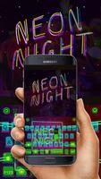 Neon Night New Theme capture d'écran 1