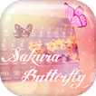 Sakura Butterfly free Theme