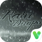 Pure Rain Drops Free Emoji Theme आइकन