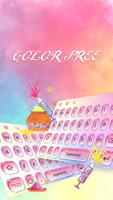 Color ViVi Emoji Keyboard Theme پوسٹر