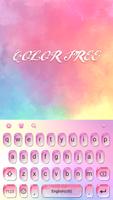 Color ViVi Emoji Keyboard Theme capture d'écran 2
