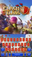 Clash of Clans Free Emoji Keyboard Affiche