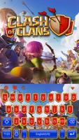 Clash of Clans Free Emoji Keyboard poster