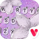 Lucid Crystal Flower Keyboard Theme APK