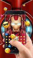 Avengers Iron Man Keyboard captura de pantalla 1