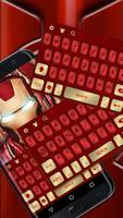 Avengers Iron Man Keyboard captura de pantalla 2