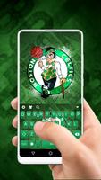 Boston Celtics Basketball Keyboard capture d'écran 2