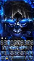 Blue Grim Reaper Free Theme Affiche