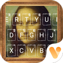 Elegant Gorgeous Monalisa Free Emoji Theme APK