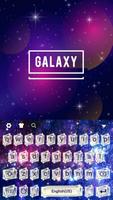 Galaxy ViVi Emoji Keyboard Theme Affiche