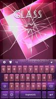 Glass ViVi Emoji Keyboard Theme imagem de tela 2