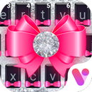 Glitter Bowknot New Emoji Keyboard APK