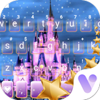 Fancy Princess Castle Keyboard Theme icône