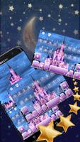 Fancy Princess Castle Keyboard Theme poster