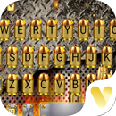 Metal fire bullet Keyboard Theme APK