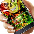 Green Skull Free Keyboard Theme