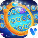 Magic Mirror Galaxy Free Emoji Theme APK