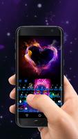 Neon portrait Keyboard Theme 截图 1