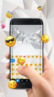 برنامه‌نما Simple Black Free Emoji Theme عکس از صفحه