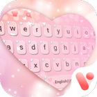 Sparkling Heart ViVi Emoji Keyboard Theme simgesi