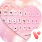 Sparkling Heart ViVi Emoji Keyboard Theme icono