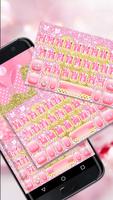 Pink Bow Minnies Keyboard theme ポスター