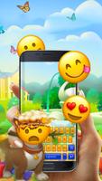 Playrix Gardenscapes Emoji Kika Keyboard скриншот 2