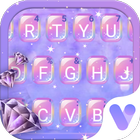 ikon Pastel Purple Crystal Free Emoji Theme