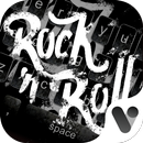 Rock Roll Black Keyboard Theme APK