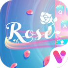 Pastel Rose Free Emoji Theme آئیکن