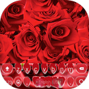 Red Rose Petals New Theme APK