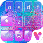 Colorful Rain Free Emoji Theme ikon