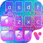 Colorful Rain Free Emoji Theme icône