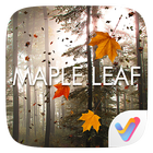 Maple Leaf 3D V Launcher Theme icône